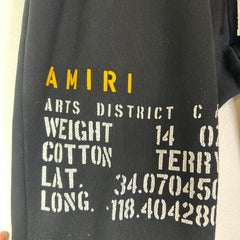 Amiri Military Specs Stencil Logo Sweatpants