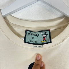 Gucci x Disney Cream Mickey Mouse Tee Size M