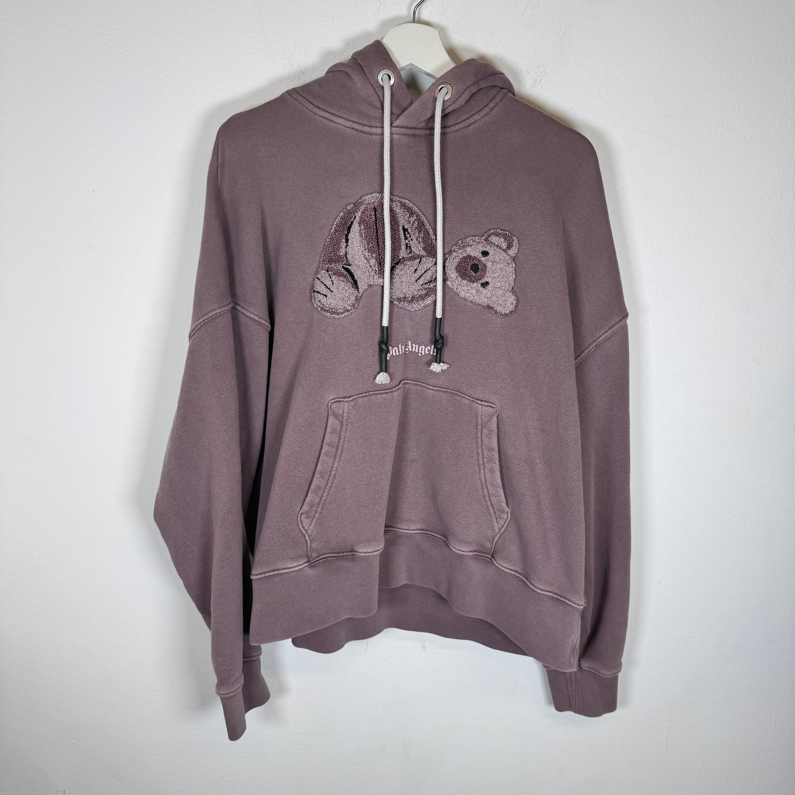 Palm Angels Lavender 'Kill The Bear' Hoodie Size M