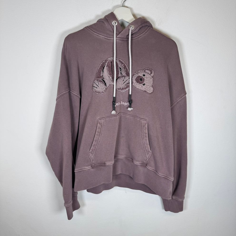 Palm Angels Lavender 'Kill The Bear' Hoodie Size M