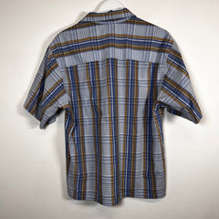 Marni Blue/Yellow Striped Shirt Size S