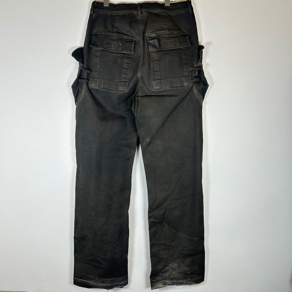 Rick Owens Lido Stefan Cargo Pants Size 33