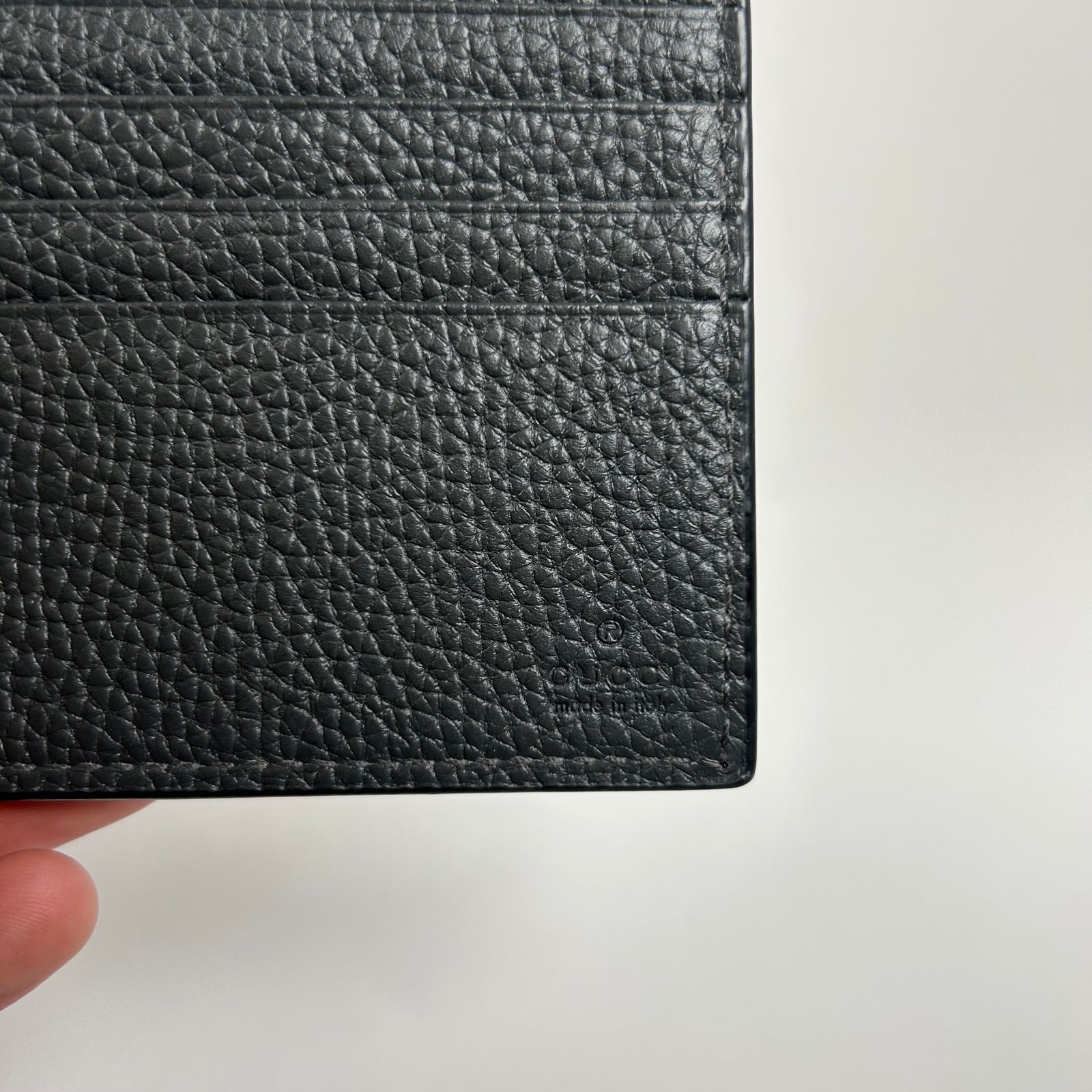 Gucci Black GG Shadow Wallet
