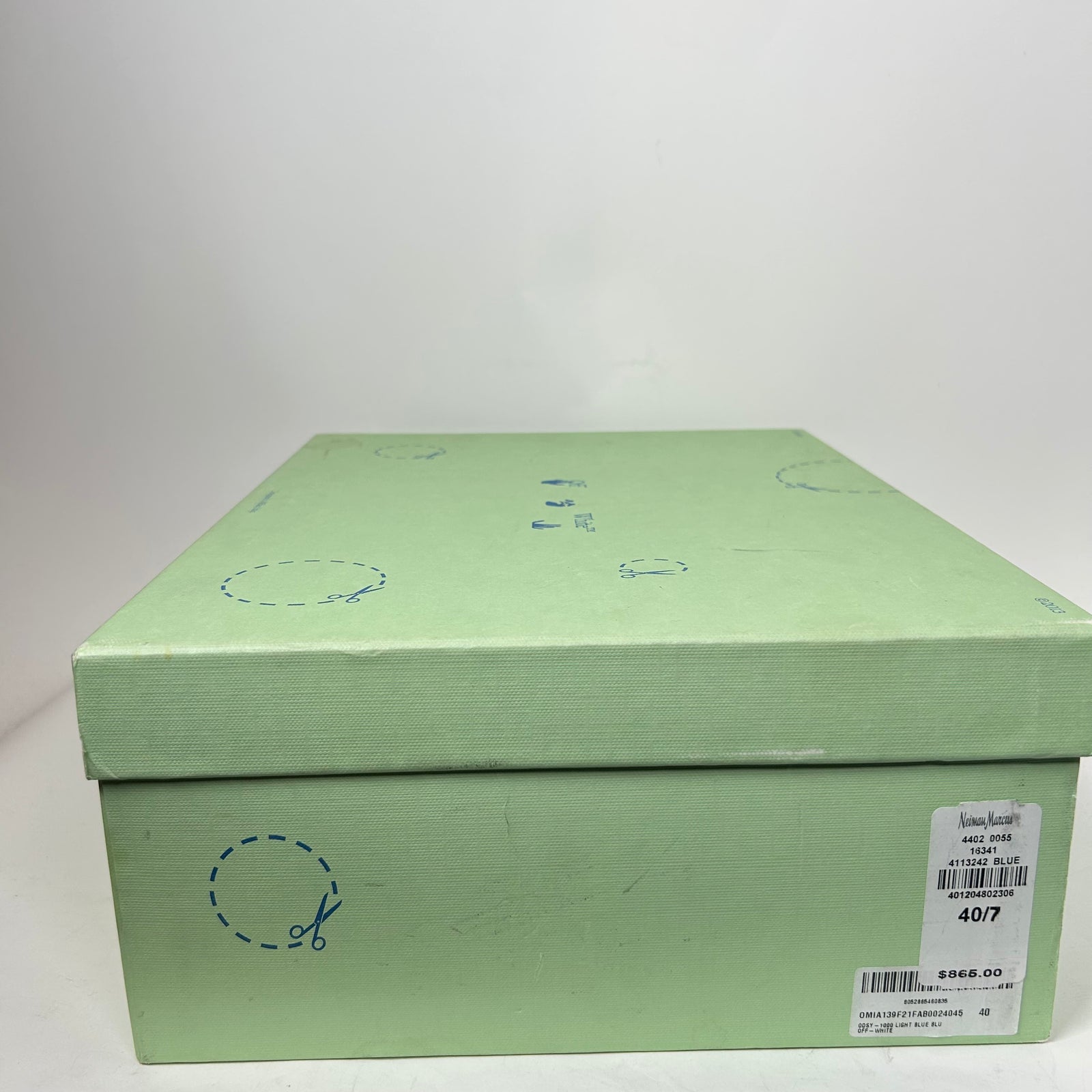 Off-White Blue ODSY Sneaker Size 40