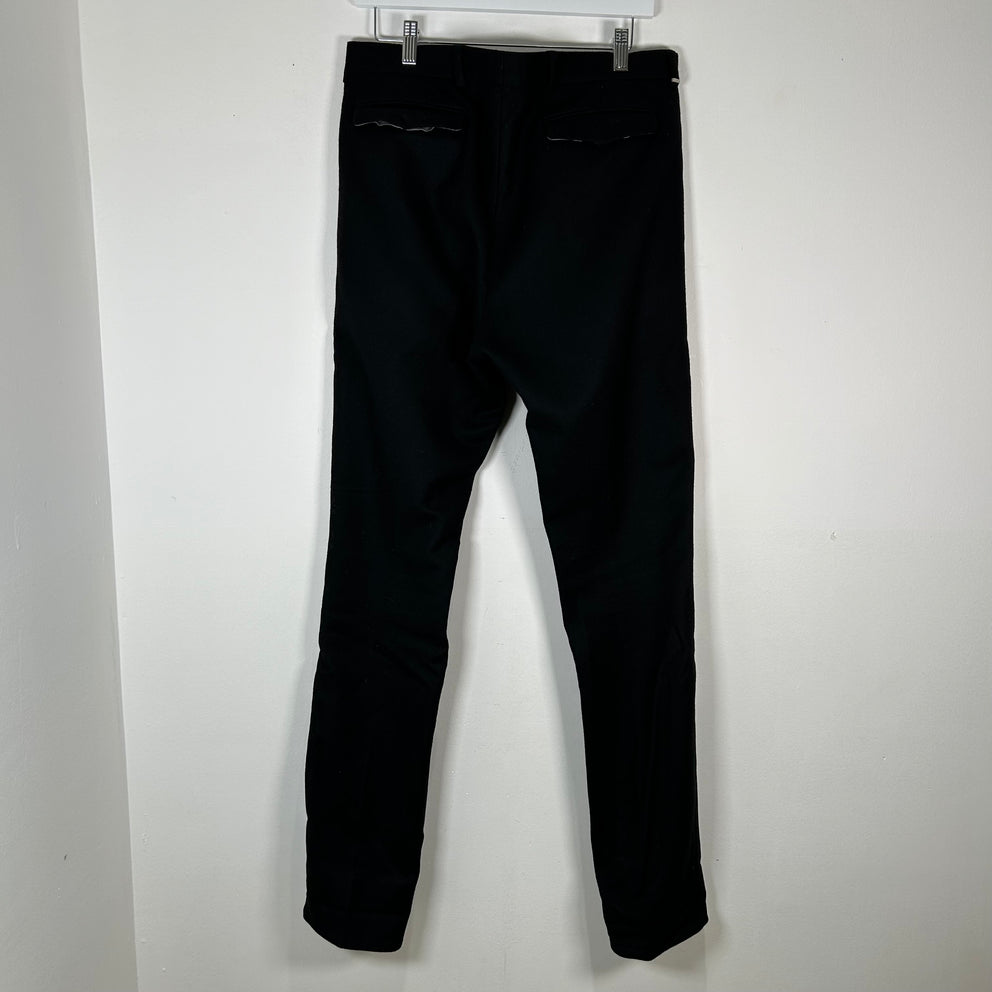 Dior Black Wool Dress Pants Size 48