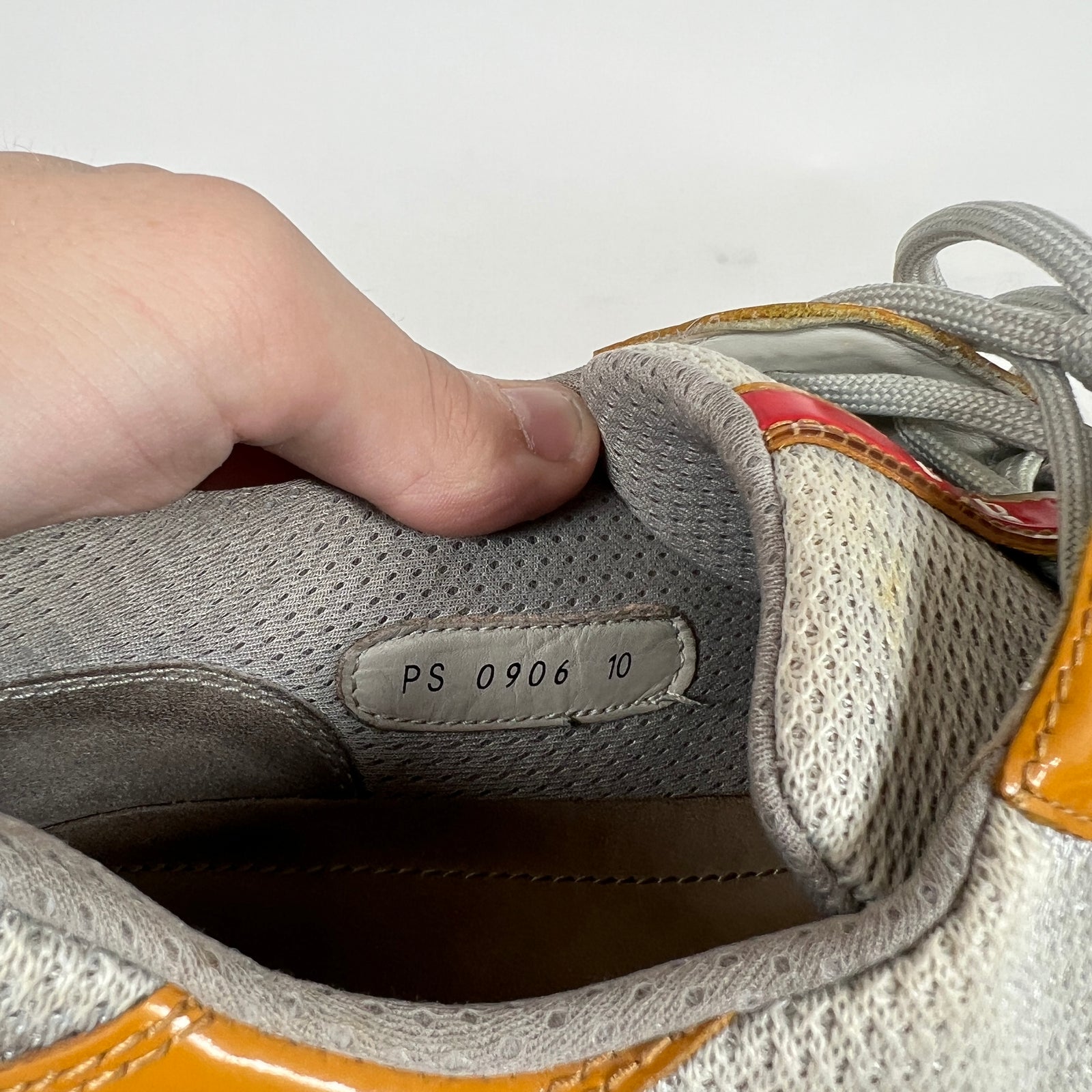 Prada Mustard Yellow Cups Size 12