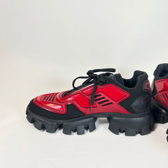 Prada Red/Black Cloudbust Thunder Sneakers Size 8