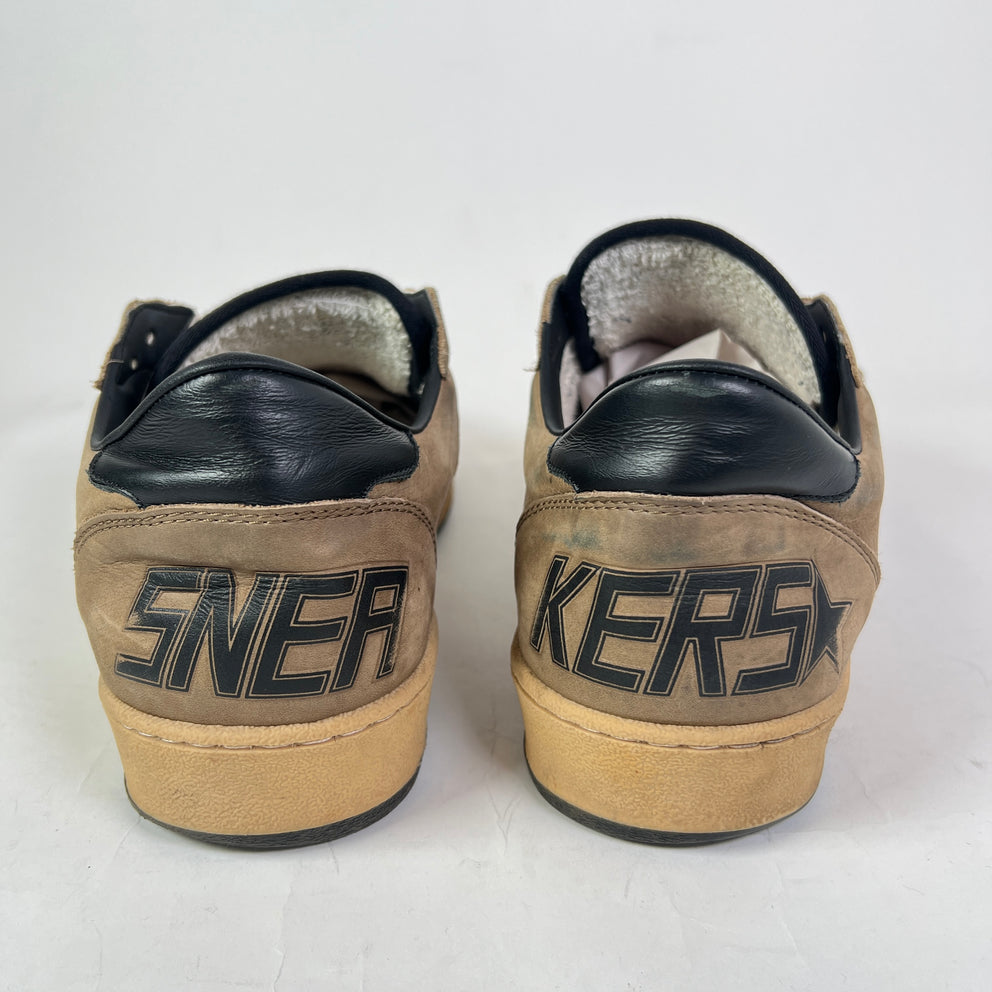Golden Goose Nubuck Leather Ballstar Sneakers