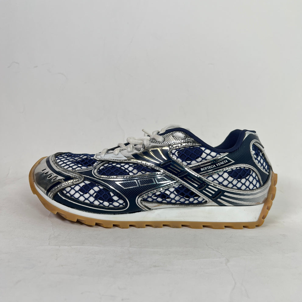 Bottega Veneta Navy Orbit Sneaker Size 43