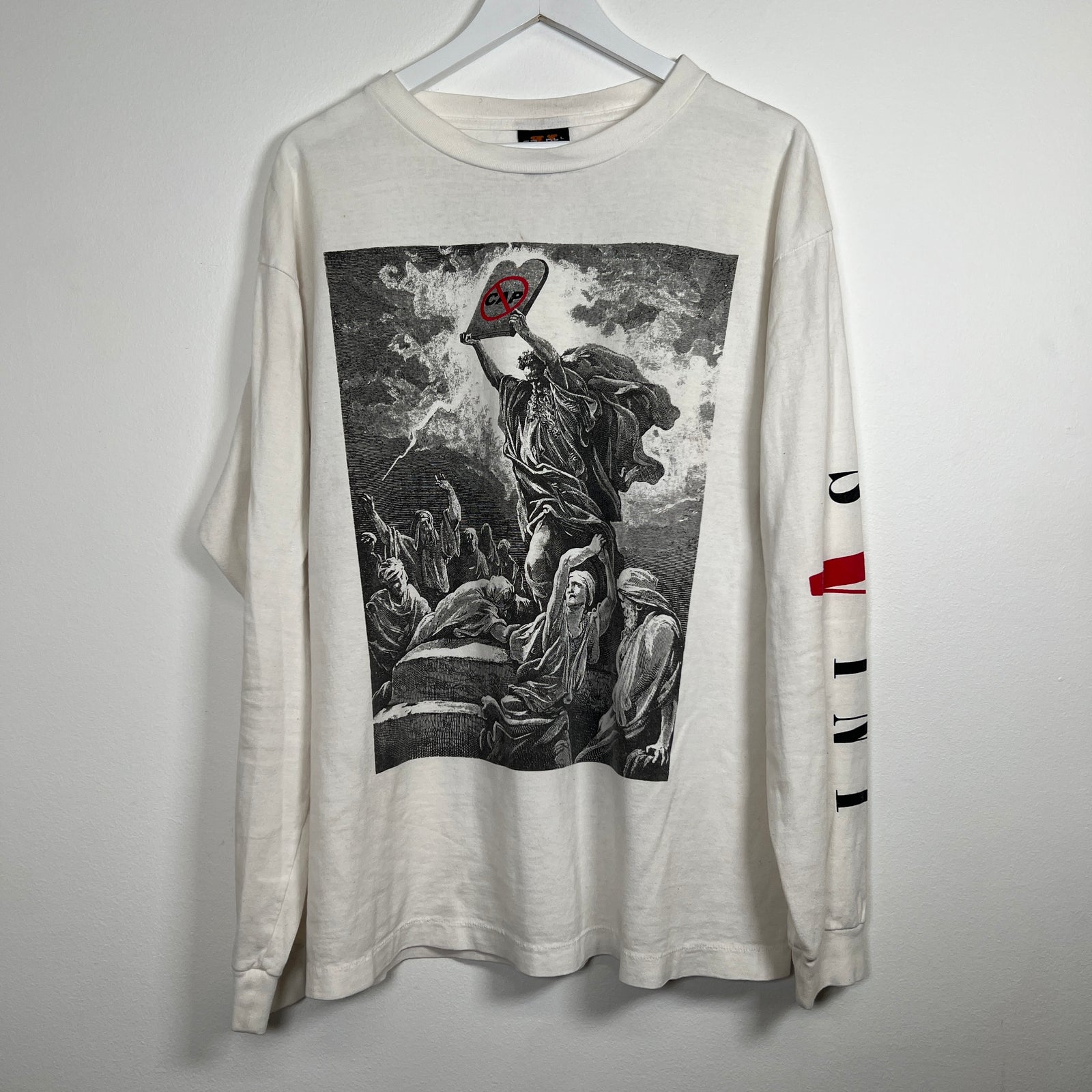 Saint Micheal x Vlone 'Svint' No Cap LS Size L