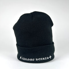 Chrome Hearts 'CH' Embrodiery Black Beanie