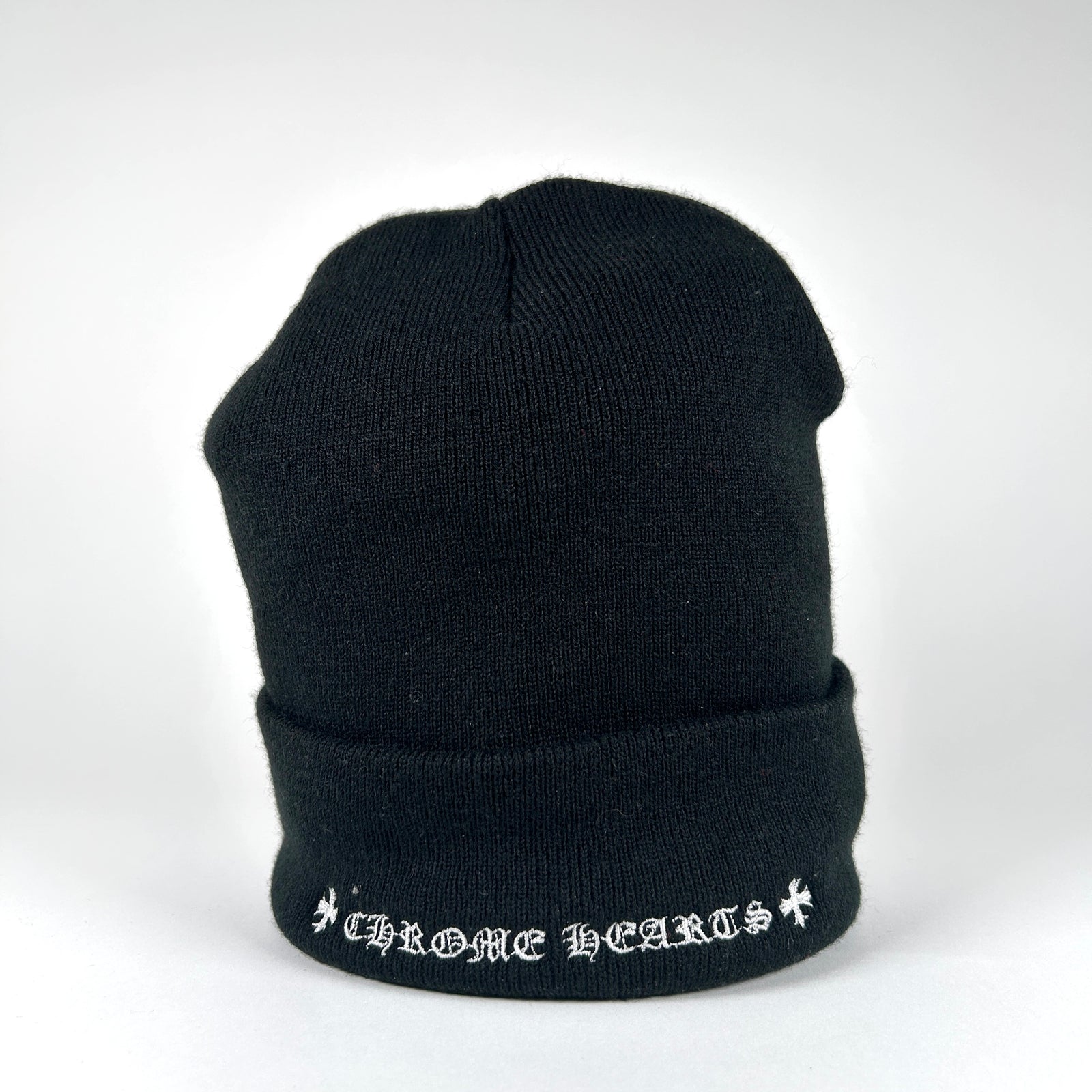 Chrome Hearts 'CH' Embrodiery Black Beanie