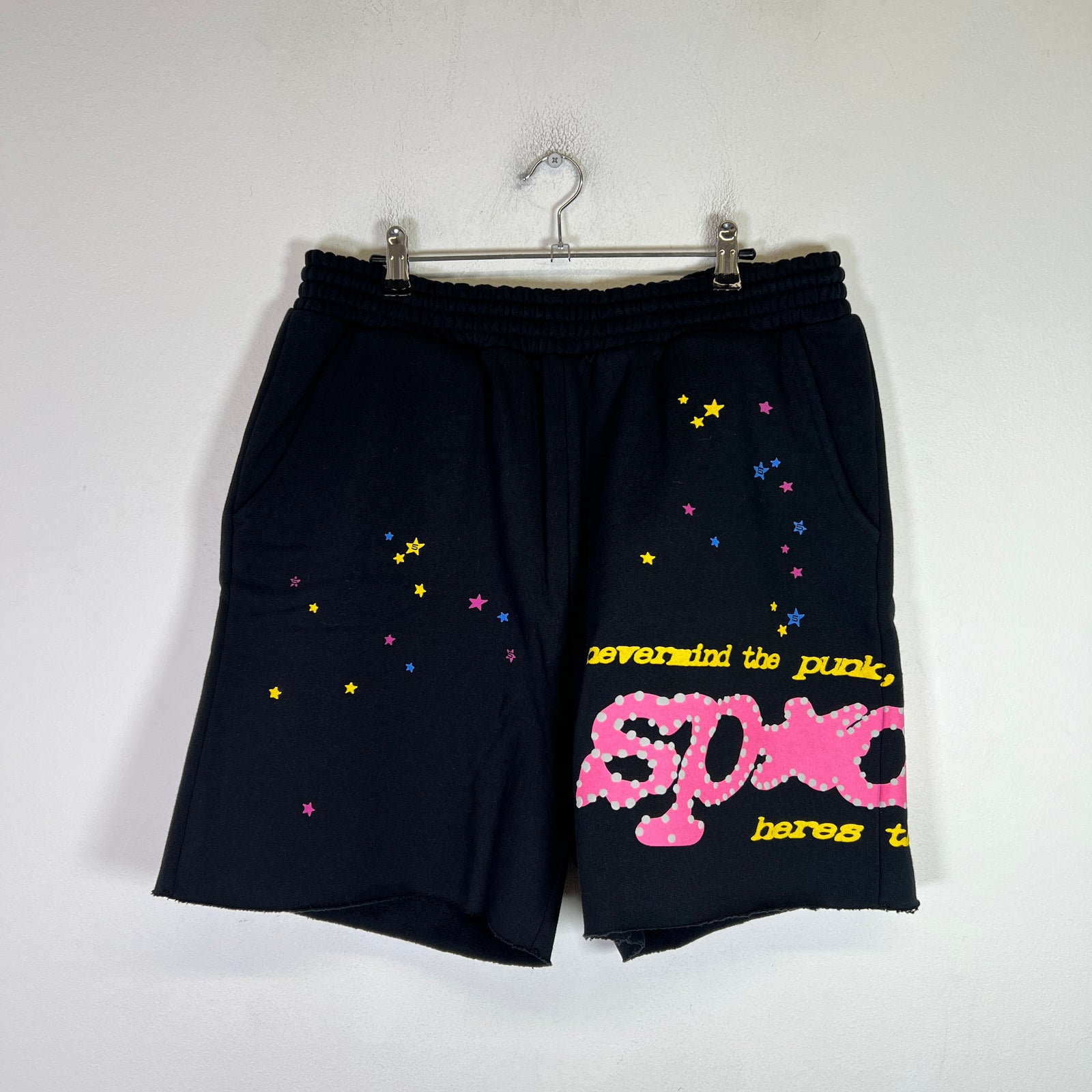 Sp5der Punk V2 Sweat Shorts