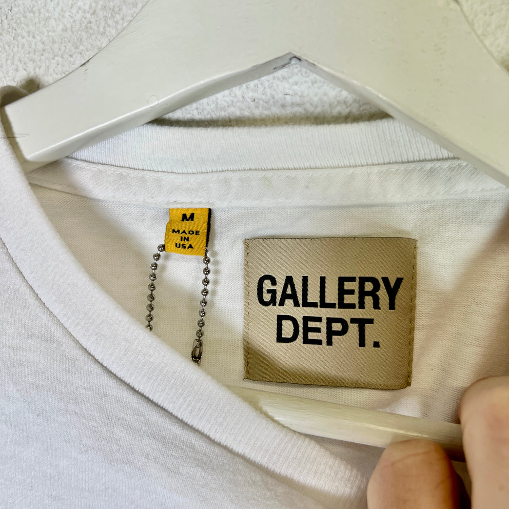 Gallery Dept White French Logo T-Shirt Size M