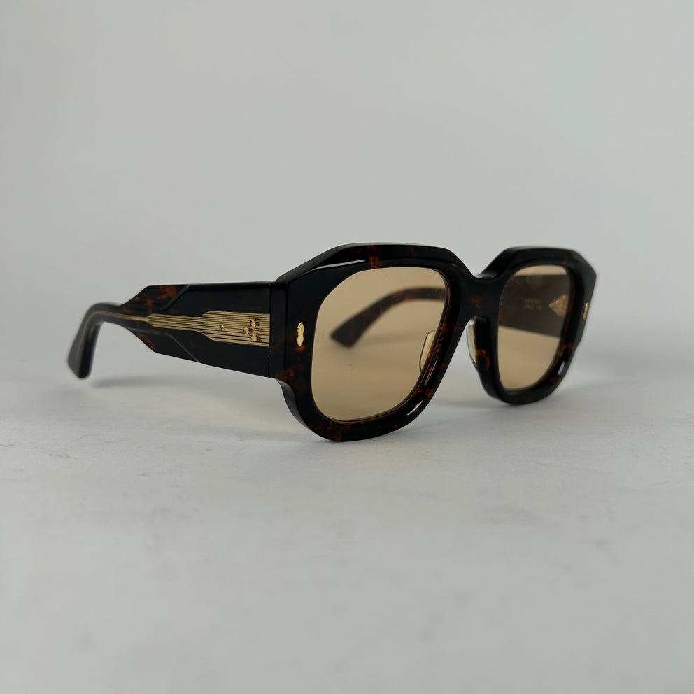 Jacques Marie Mage Tortoise 'Lacy' Sunglasses