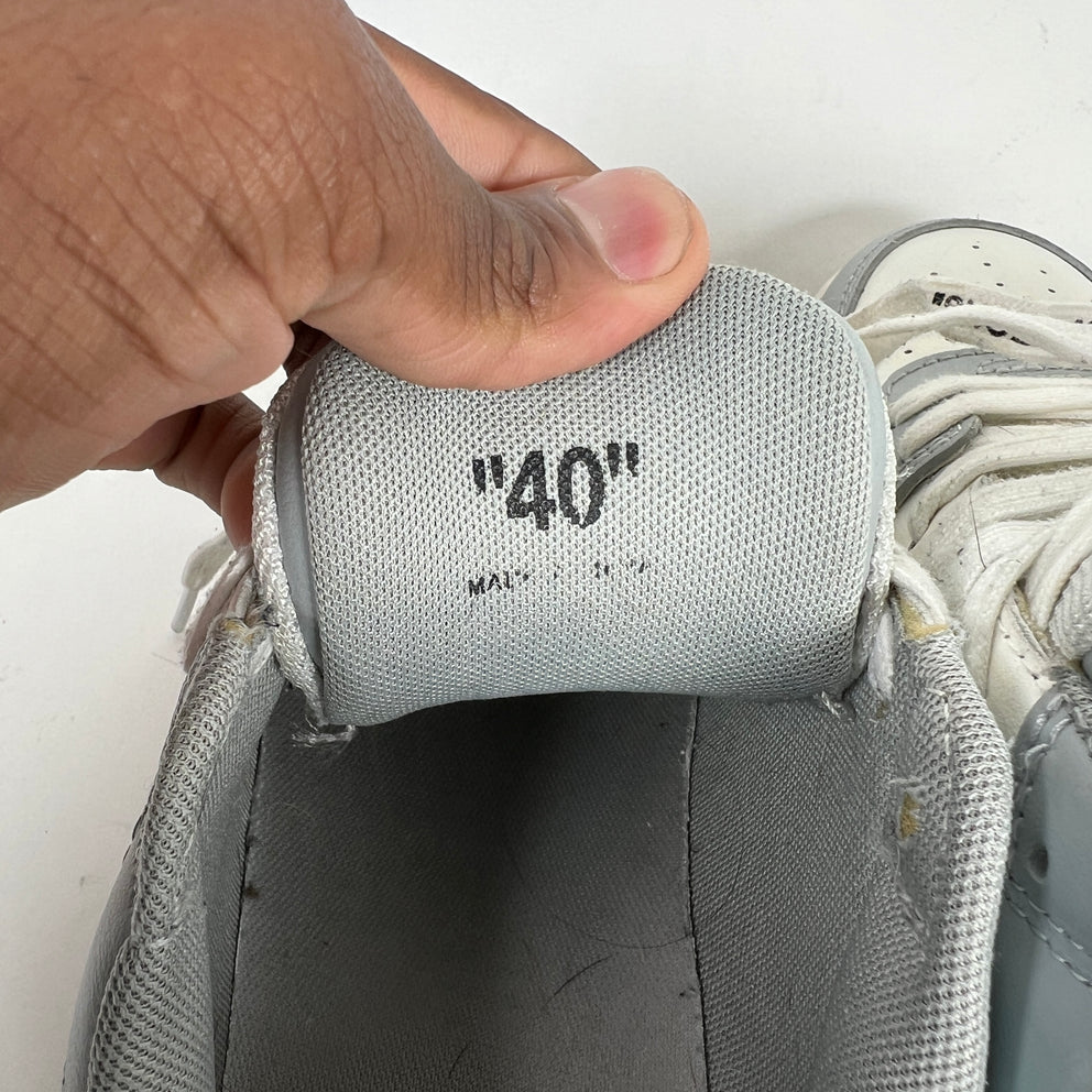 Off White Blue/White Out The Office Sneaker Size 40