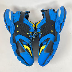 Balenciaga Blue/Yellow LED Track Sneaker Size 44