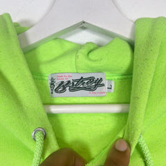 Bstroy Lime Green Bumble Bee Hoodie Size L