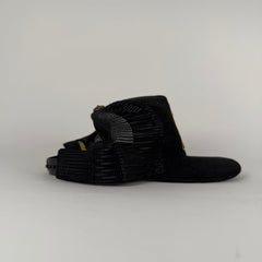 Chrome Hearts Gold CH Corduroy Hat