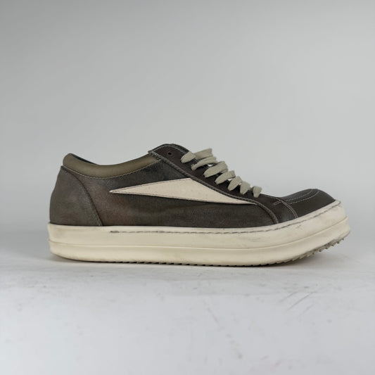 Rick Owens Porterville Dust Vintage Low Tops Size 43