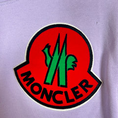 Moncler Lavender Patch Logo Crewneck Size L