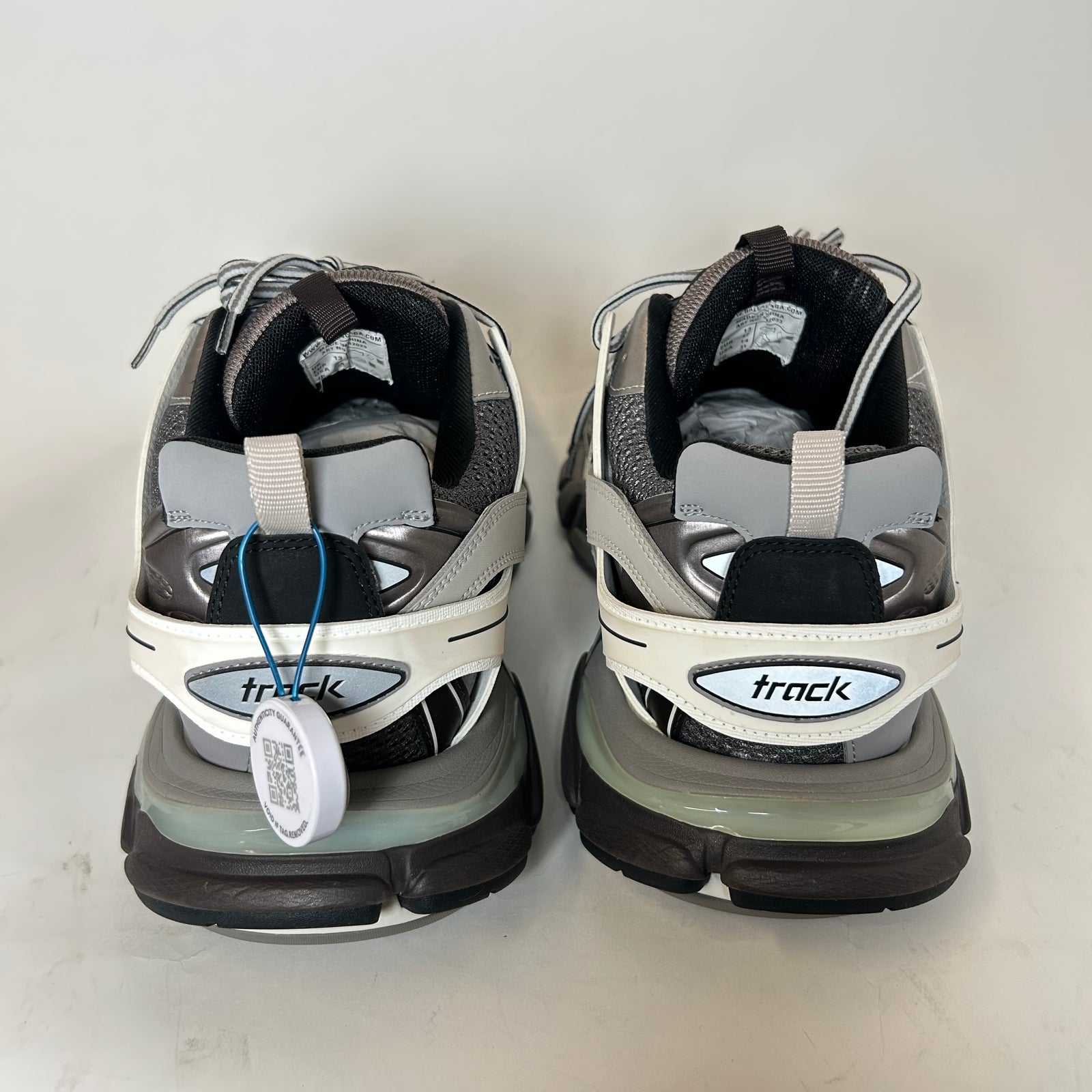 Balenciaga Grey/White Track Sneaker Size 47