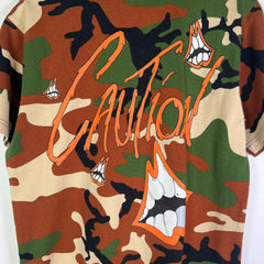 Chrome Hearts Matty Boy Caution Logo T-Shirt