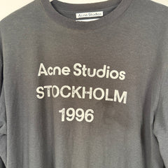 Acne Studios 'Stockholm' Black Longsleeve Size M