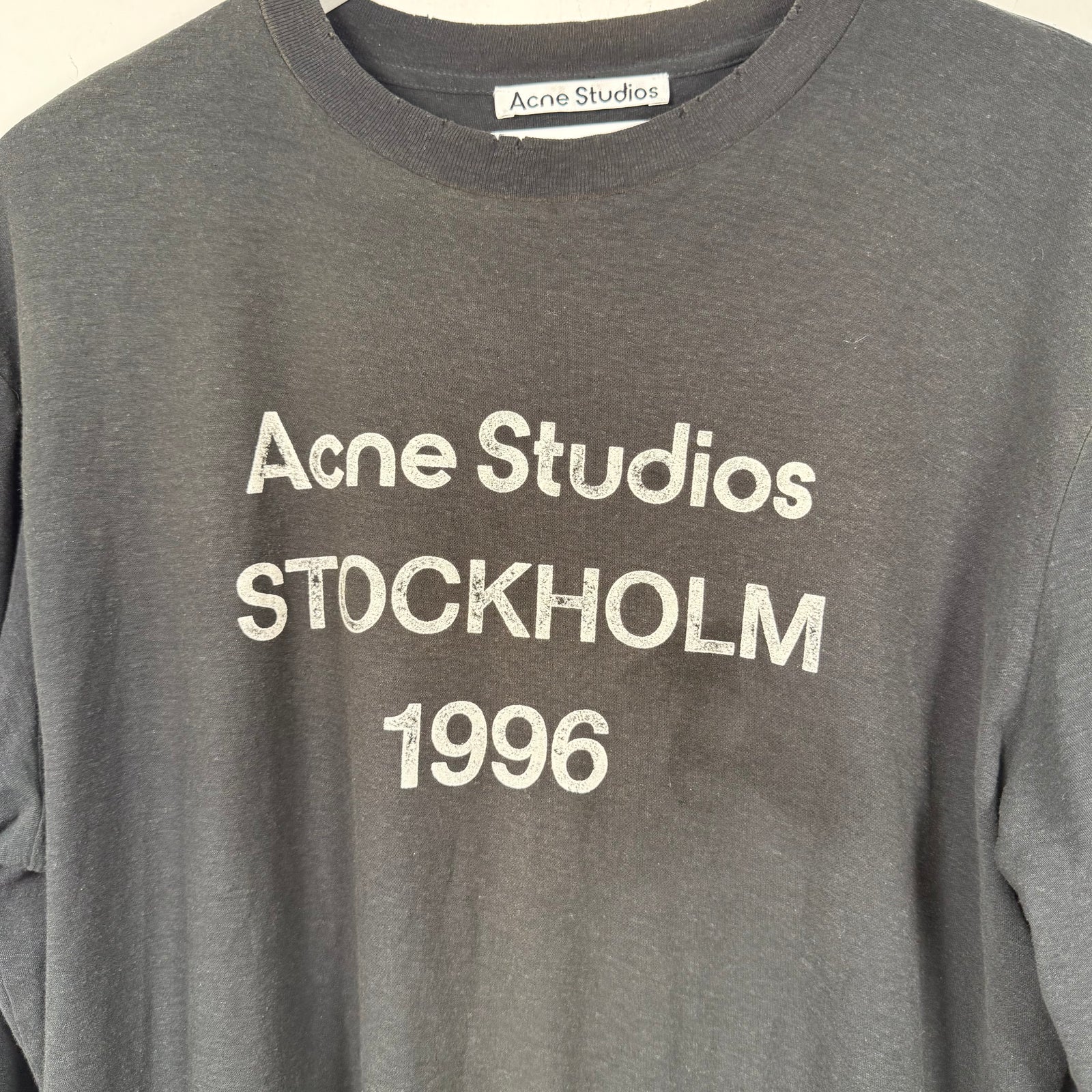Acne Studios 'Stockholm' Black Longsleeve Size M