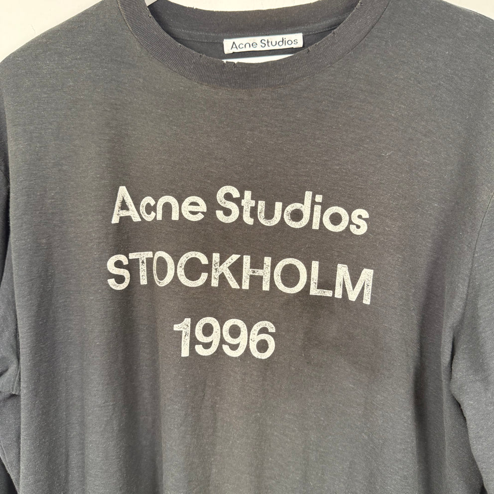 Acne Studios 'Stockholm' Black Longsleeve Size M