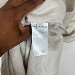 Balenciaga Beige Hooded Vest Size M
