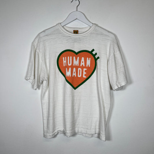 Human Made White Heart Logo Shirt