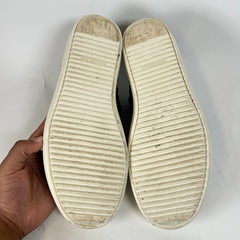 Rick Owens Drkshdw Black Distressed Low-Top Ramones Size 44