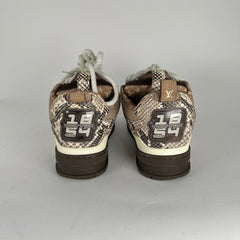 Louis Vuitton Python Snakeskin Skates Size LV 7.5