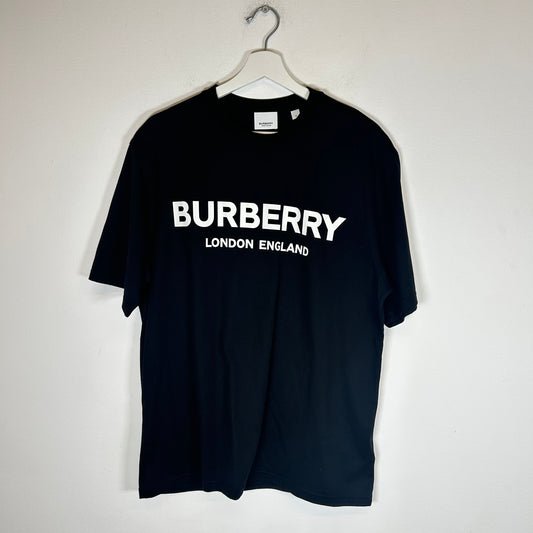 Burberry Black Logo T-shirt Size L