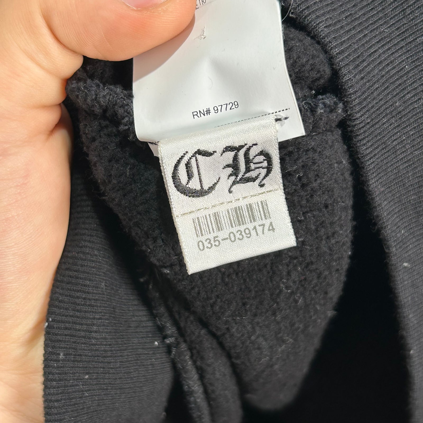 Chrome Hearts 'Slo Ride' Embroidered Logo Hoodie Size L