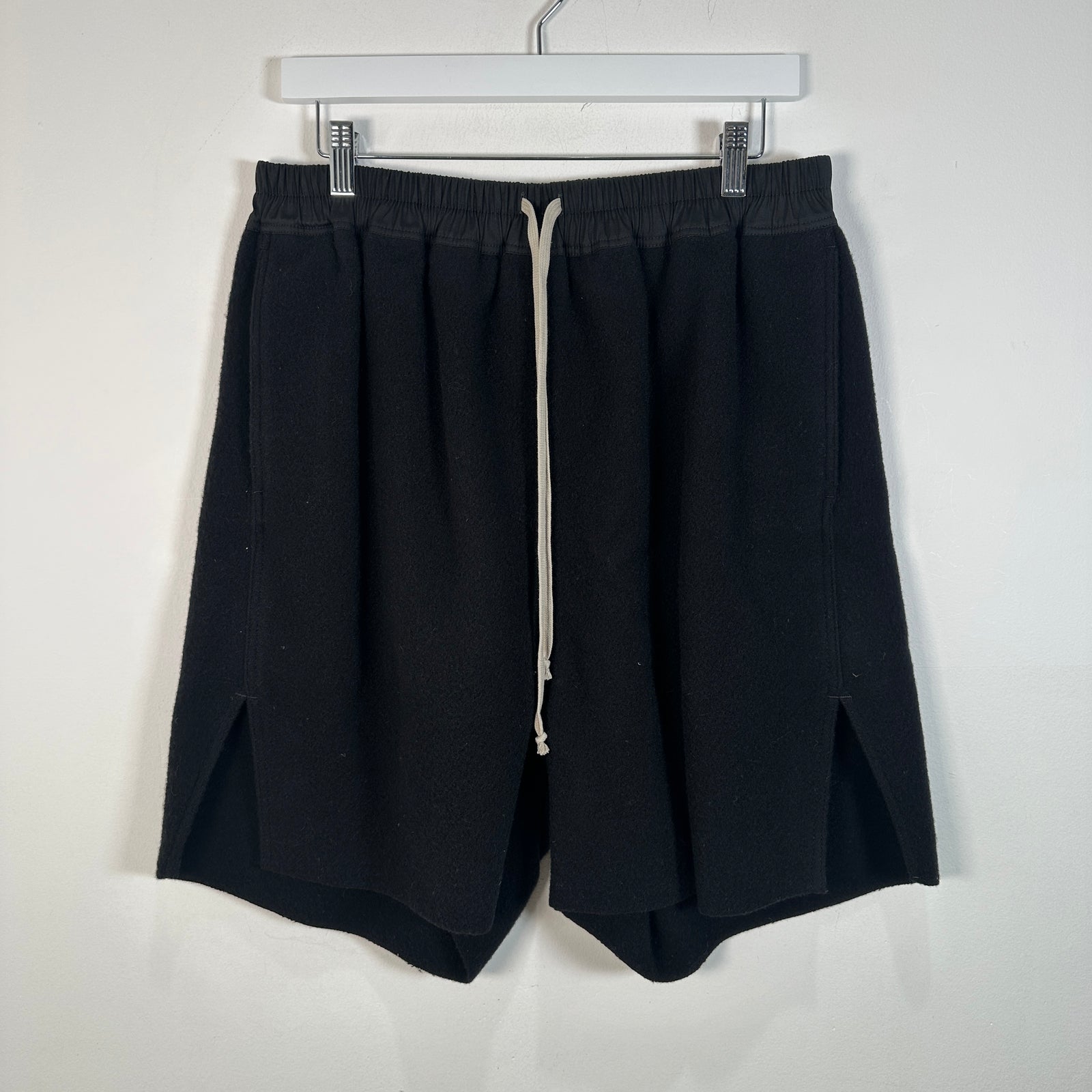 Rick Owens Porterville FW24 Felt Wool Boxing Shorts