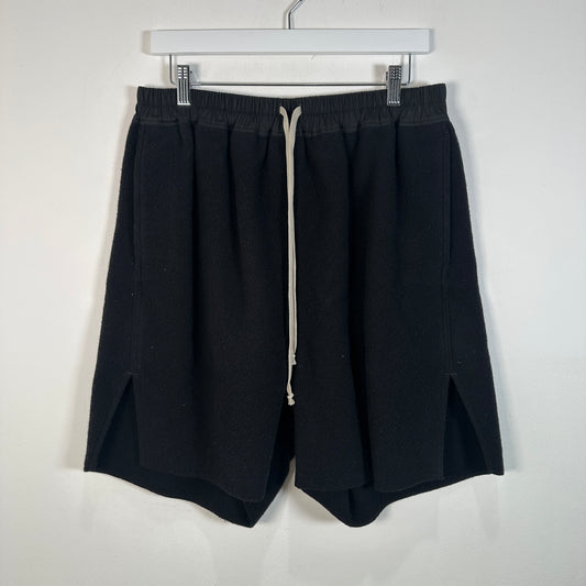 Rick Owens Porterville FW24 Felt Wool Boxing Shorts