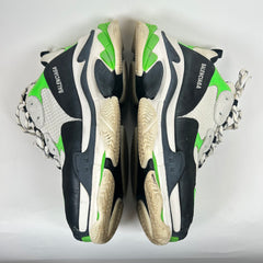 Balenciaga Green/Grey Triple S Sneaker Size 44