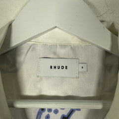 Rhude Leopard Print Silk Shirt Size S