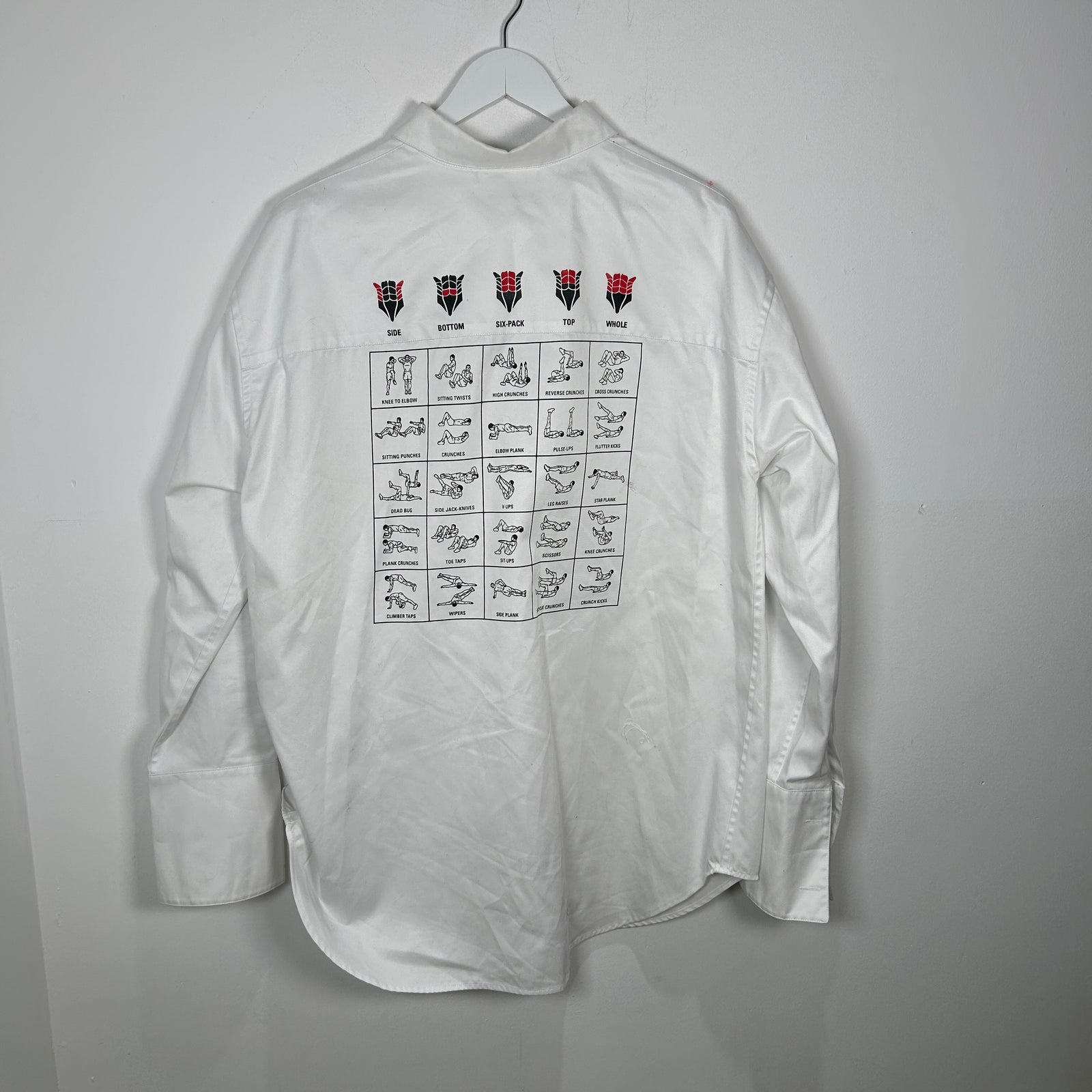 Balenciaga Gym Pulled Shirt Size 38