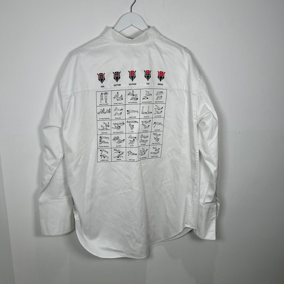Balenciaga Gym Pulled Shirt Size 38