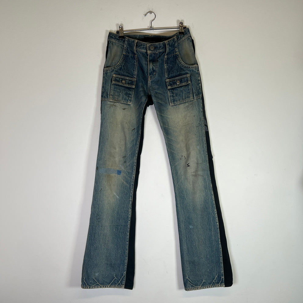 Undercover SS06 'T' Klaus Hybrid Denim Jeans Size 3