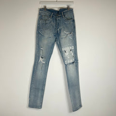 Ksubi Blue Chitch Punk Devil Jeans Size 31