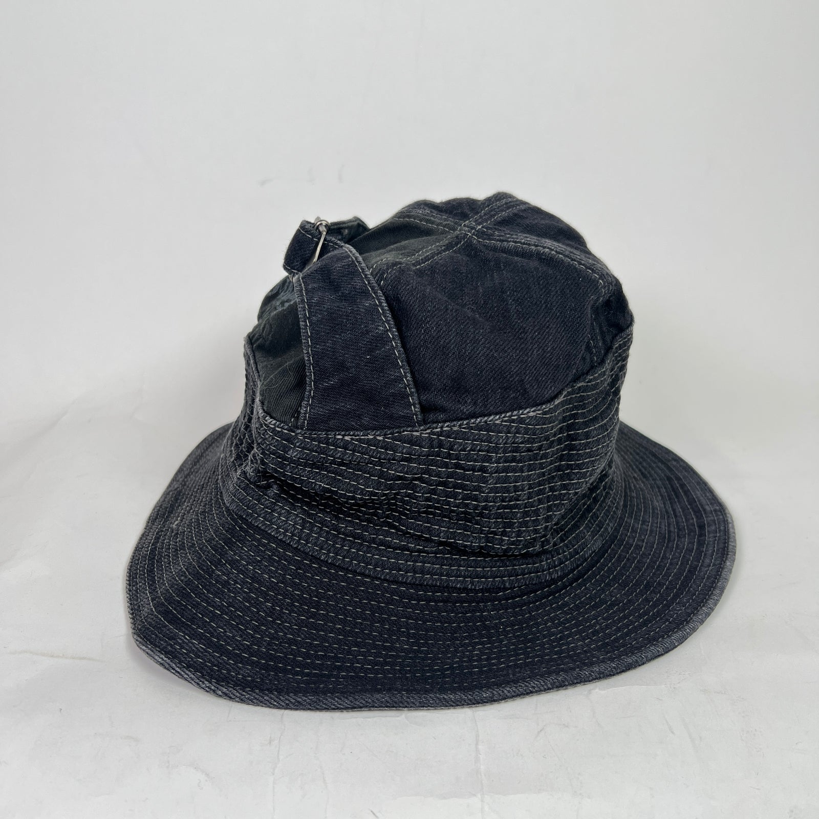 Kapital 11.5oz The Old Man & The Sea Denim Bucket Hat