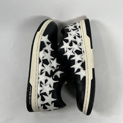 Amiri Black/White Star Low Top Sneakers Size 10