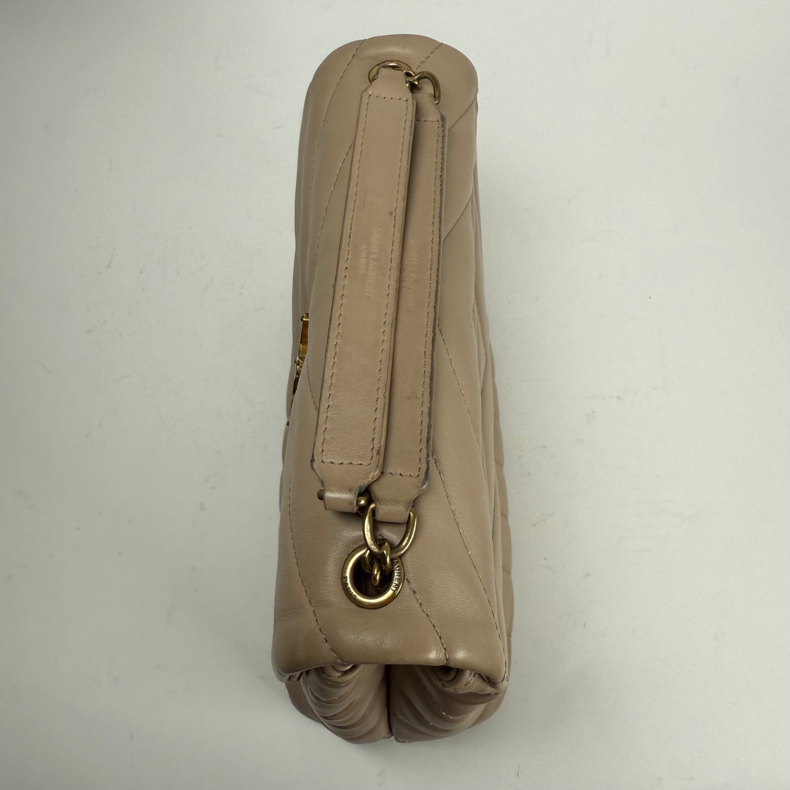 Saint Laurent LouLou Matelasse Chevron Shoulder Bag