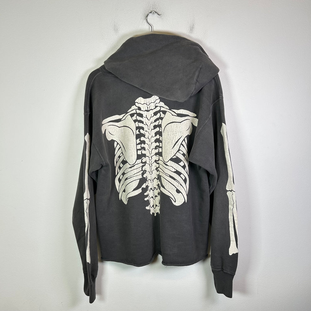 Saint Michael Skeleton Bone Hoodie