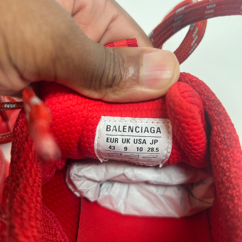 Balenciaga Red 3XL Sneaker Size 43