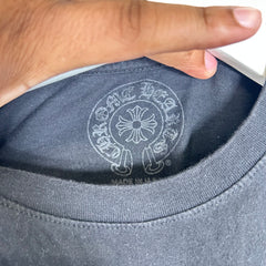 Chrome Hearts Black New York Horseshoe Logo T-Shirt Size S